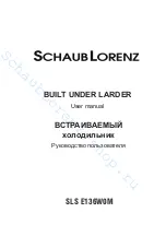 SchaubLorenz SLS E136W0M User Manual preview