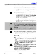 Preview for 8 page of Schaudt Booster WA 121545 Operating Instructions Manual