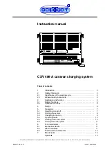 Schaudt CSV 409 Instruction Manual preview