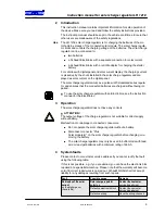 Предварительный просмотр 3 страницы Schaudt LR 1218 Instruction Manual