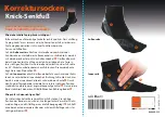 Предварительный просмотр 1 страницы Schein Corrective socks Skewed flatfoot Quick Start Manual