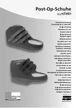 Preview for 1 page of Schein Post-On-Schuhe Directions For Use Manual