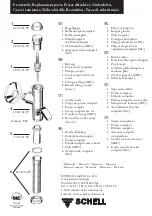 Предварительный просмотр 6 страницы Schell Schellomat 02 204 06 99 Assembly And Service Instructions