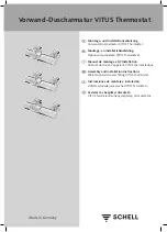 Schell VITUS 016020699 Assembly And Installation Instructions Manual предпросмотр