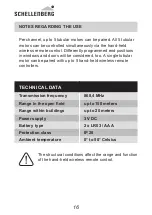 Предварительный просмотр 16 страницы Schellenberg Controller 5 Channel Instruction Manual