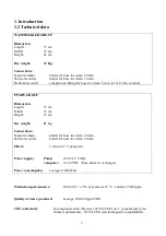 Preview for 3 page of Schenker 100M220 Operation And Maintenance Manual