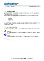 Preview for 4 page of Schenker 60M12/24D Installation, Use And Maintenance Manual