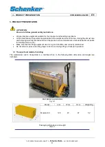 Preview for 9 page of Schenker 60M12/24D Installation, Use And Maintenance Manual