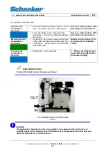 Preview for 26 page of Schenker 60M12/24D Installation, Use And Maintenance Manual