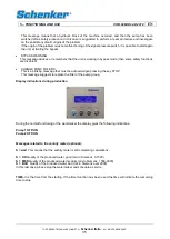 Preview for 35 page of Schenker 60M12/24D Installation, Use And Maintenance Manual