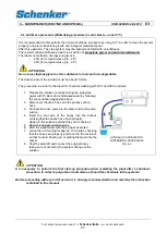 Preview for 47 page of Schenker 60M12/24D Installation, Use And Maintenance Manual