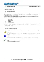 Предварительный просмотр 4 страницы Schenker MODULAR 35 Installation, Use And Maintenance Manual