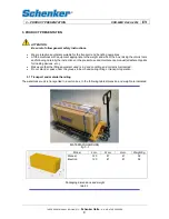 Предварительный просмотр 9 страницы Schenker MODULAR 60 Installation, Use And Maintenance Manual