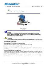 Предварительный просмотр 26 страницы Schenker ZEN 150 Installation, Use And Maintenance Manual