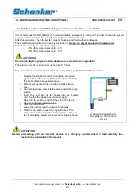 Предварительный просмотр 41 страницы Schenker ZEN 150 Installation, Use And Maintenance Manual