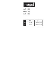 Предварительный просмотр 2 страницы Scheppach 0x7-1000 Manual