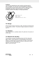 Preview for 51 page of Scheppach 280221 Operating And Safety Instructions Manual