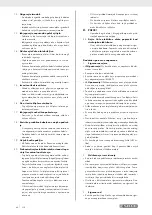 Предварительный просмотр 54 страницы Scheppach 313795 Operating And Safety Instructions Manual