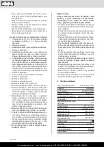 Предварительный просмотр 102 страницы Scheppach 3901105915 Translation Of Original Instruction Manual