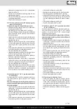 Предварительный просмотр 147 страницы Scheppach 3901105915 Translation Of Original Instruction Manual