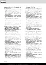 Предварительный просмотр 176 страницы Scheppach 3901105915 Translation Of Original Instruction Manual