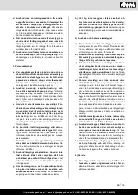 Предварительный просмотр 199 страницы Scheppach 3901105915 Translation Of Original Instruction Manual