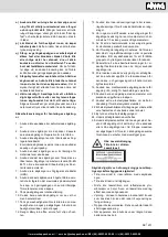 Предварительный просмотр 201 страницы Scheppach 3901105915 Translation Of Original Instruction Manual