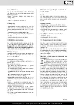 Предварительный просмотр 207 страницы Scheppach 3901105915 Translation Of Original Instruction Manual