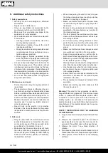 Предварительный просмотр 24 страницы Scheppach 3901105941 Translation Of Original Instruction Manual