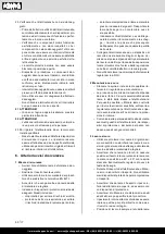 Предварительный просмотр 50 страницы Scheppach 3901105941 Translation Of Original Instruction Manual