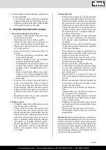 Предварительный просмотр 89 страницы Scheppach 3901105941 Translation Of Original Instruction Manual