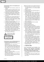 Предварительный просмотр 90 страницы Scheppach 3901105941 Translation Of Original Instruction Manual