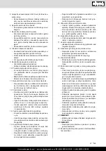 Предварительный просмотр 125 страницы Scheppach 3901105941 Translation Of Original Instruction Manual