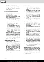 Предварительный просмотр 126 страницы Scheppach 3901105941 Translation Of Original Instruction Manual