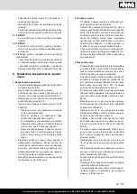 Предварительный просмотр 139 страницы Scheppach 3901105941 Translation Of Original Instruction Manual