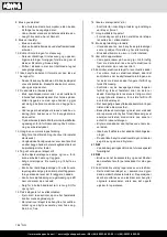 Предварительный просмотр 164 страницы Scheppach 3901105941 Translation Of Original Instruction Manual