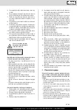 Preview for 203 page of Scheppach 3901105941 Translation Of Original Instruction Manual