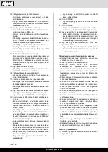 Предварительный просмотр 152 страницы Scheppach 3901302915 Translation Of The Original Operating Manual