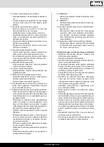 Предварительный просмотр 163 страницы Scheppach 3901302915 Translation Of The Original Operating Manual