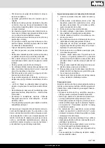 Предварительный просмотр 199 страницы Scheppach 3901302915 Translation Of The Original Operating Manual