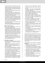 Предварительный просмотр 210 страницы Scheppach 3901302915 Translation Of The Original Operating Manual