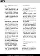 Предварительный просмотр 28 страницы Scheppach 3901325851 Translation Of Original Instruction Manual