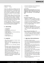 Предварительный просмотр 11 страницы Scheppach 3904606931 Instruction Manual