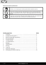 Предварительный просмотр 4 страницы Scheppach 3906301915 Translation Of Original Instruction Manual