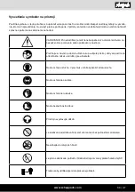 Предварительный просмотр 127 страницы Scheppach 3908301915 Translation Of Original Instruction Manual