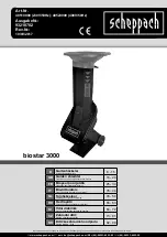 Preview for 1 page of Scheppach 40510000 Translation From The Original Instruction Manual