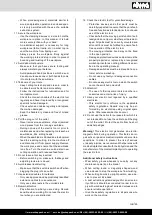 Предварительный просмотр 25 страницы Scheppach 4901501901 Translation Of Original Instruction Manual