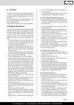 Предварительный просмотр 29 страницы Scheppach 4901501901 Translation Of Original Instruction Manual