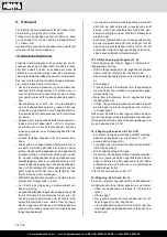 Предварительный просмотр 54 страницы Scheppach 4901501901 Translation Of Original Instruction Manual