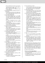 Предварительный просмотр 62 страницы Scheppach 4901501901 Translation Of Original Instruction Manual